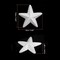 Foam Stars for DIY Arts and Crafts 3.94 x 3.94 Inch Polystyrene Stars for Christmas Tree, DIY Home Craft Project